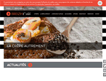 Tablet Screenshot of breizhcafe.com